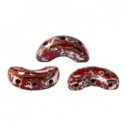 Les perles par Puca® Arcos Perlen Opaque coral red new picasso 93200/65400